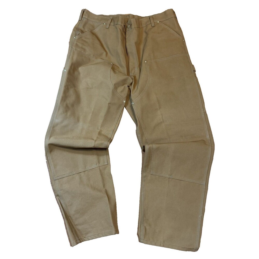 VTG Carhartt Pants 42x32 Duck Canvas 62W Double Knee USA UNION MINT Pristine!!